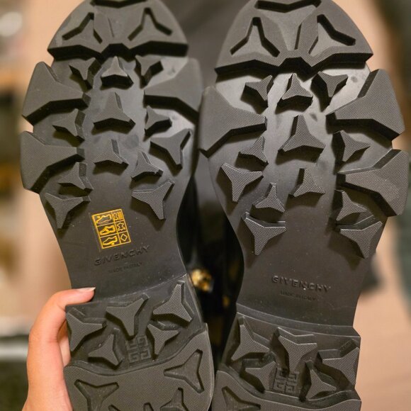 Givenchy Black 4G Terra Boots - Picture 6 of 8